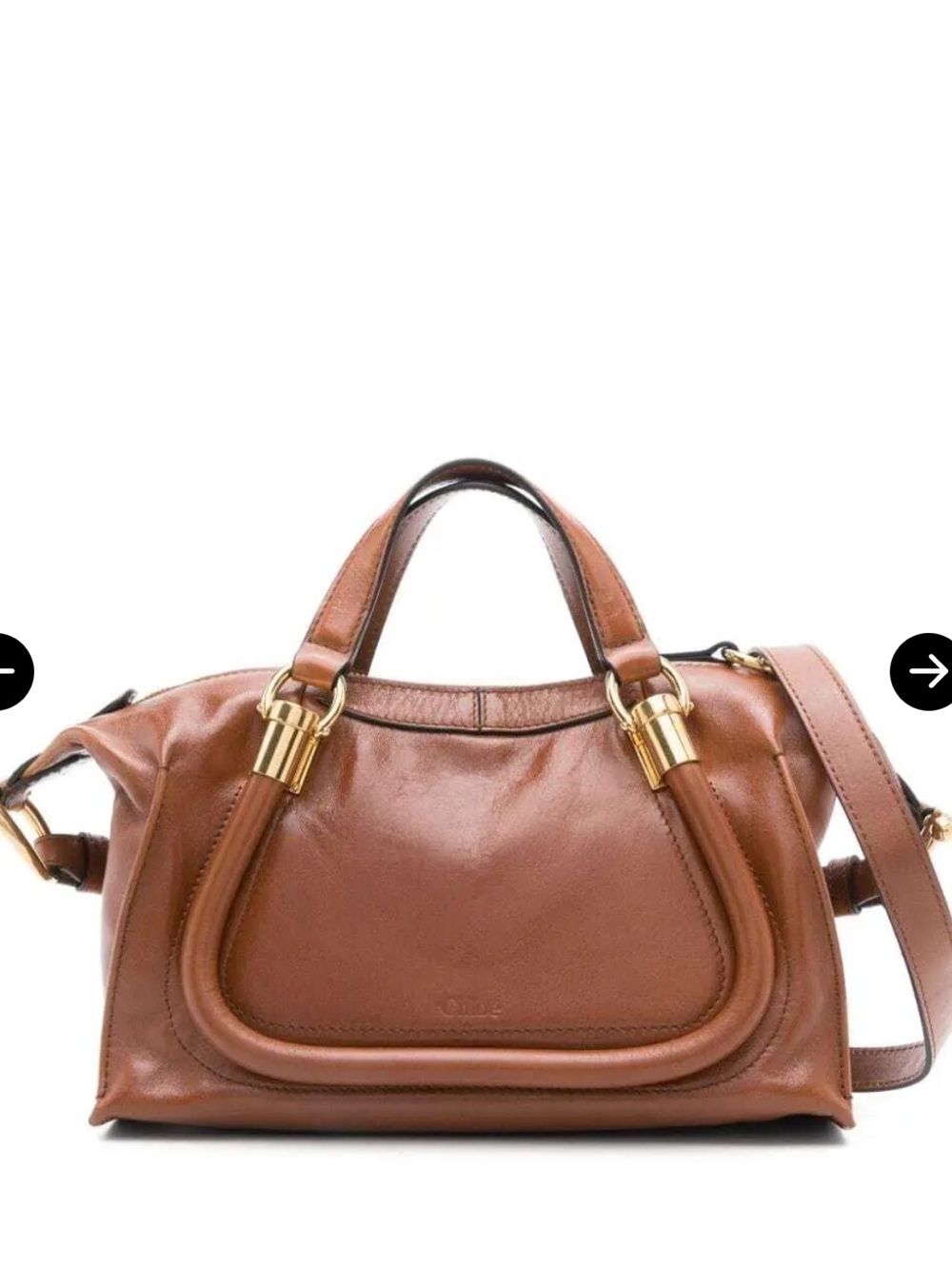 Chloé Small Pareto Bag with Gold Hardware - Picture 10 of 11